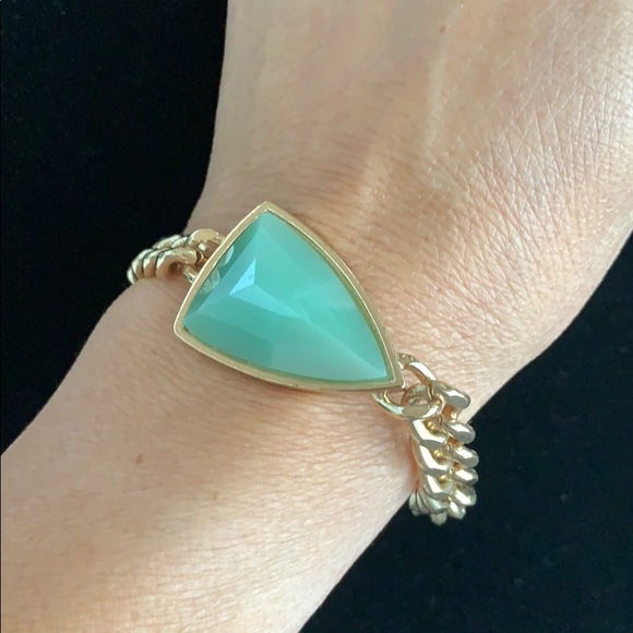 Turquoise stone gold bracelet ✨ - Picture 5 of 5